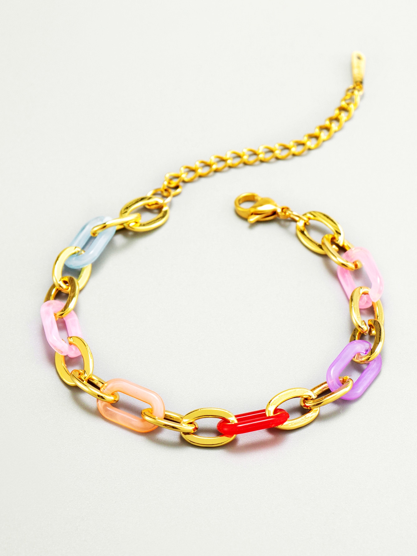 18K Gold Plated Men Chain Bracelet