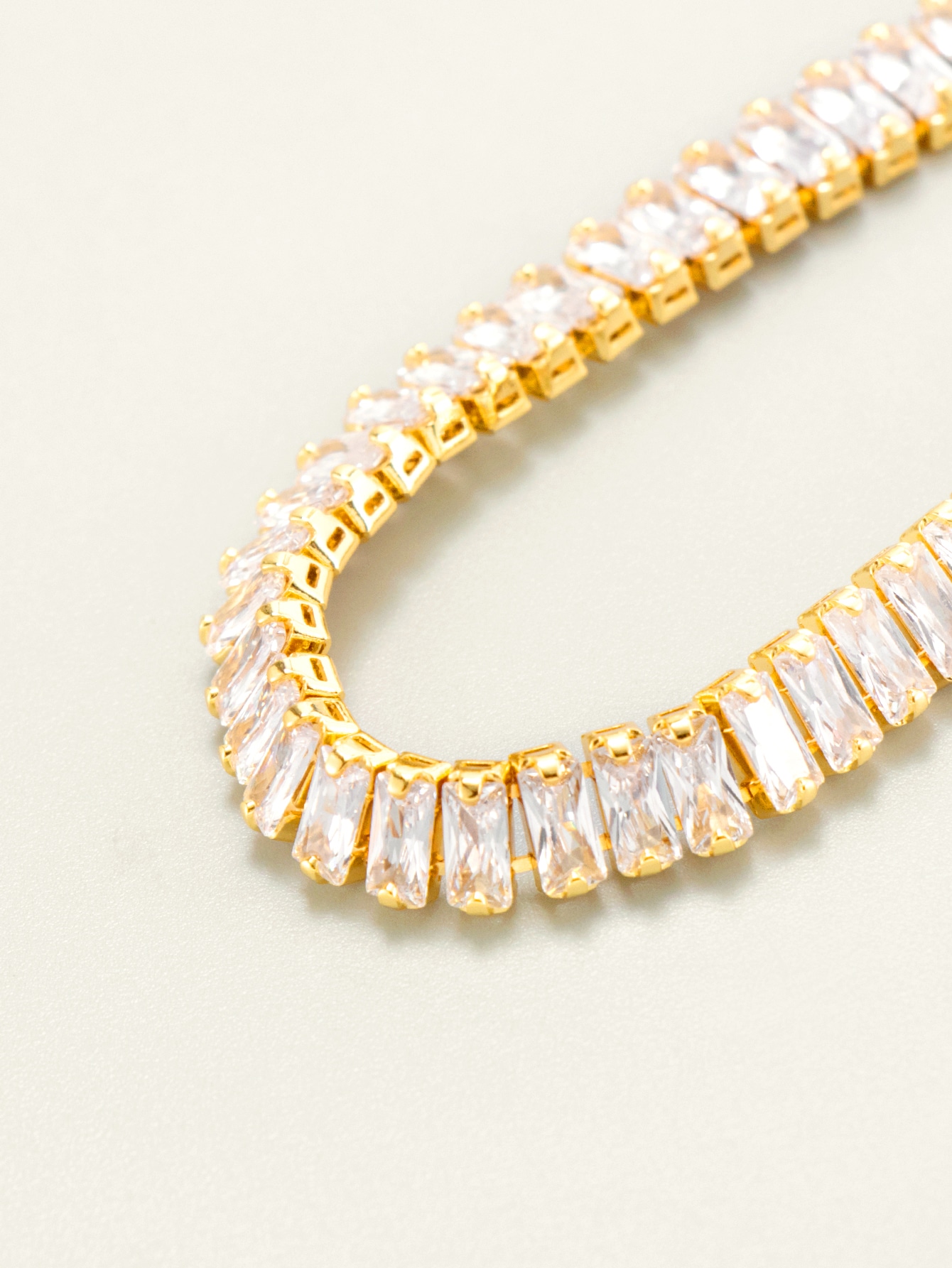 4mm Brass Tennis Bracelet