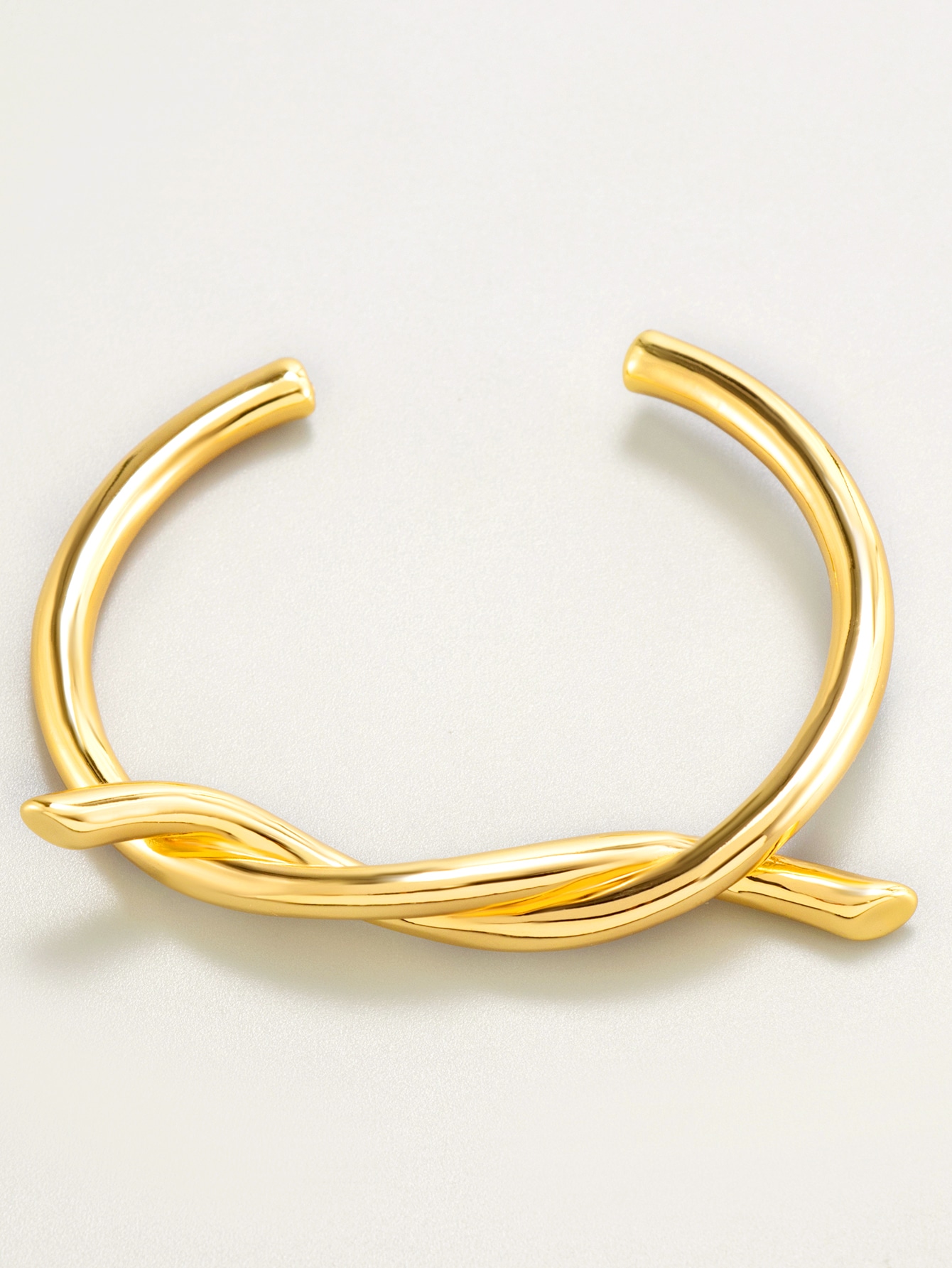 Interlocking Knot Cuff Bracelet