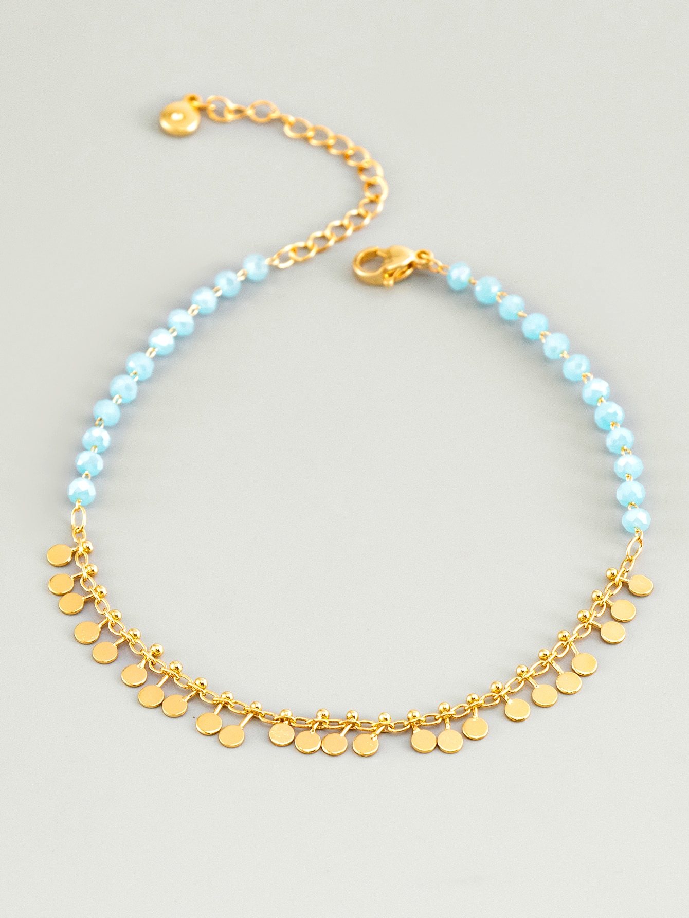 Simple Style Round Copper Women’s Beads Bracelet